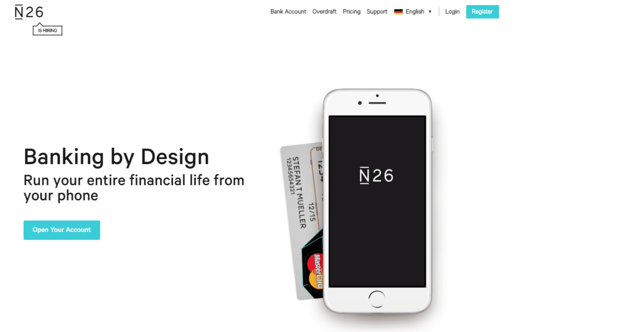 n26 number26 - site internet