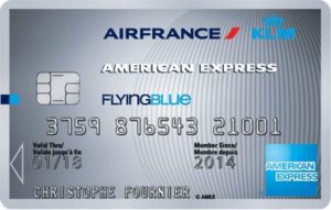 AMerican express AIr FRance Silver