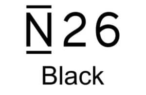 N26 logo Black