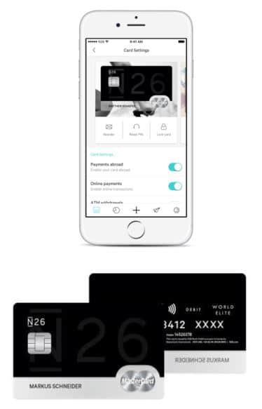 N26 black mastercard