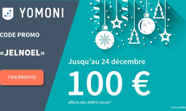 SUPER CODE PROMO YOMONI du 18 au 24 décembre 2017