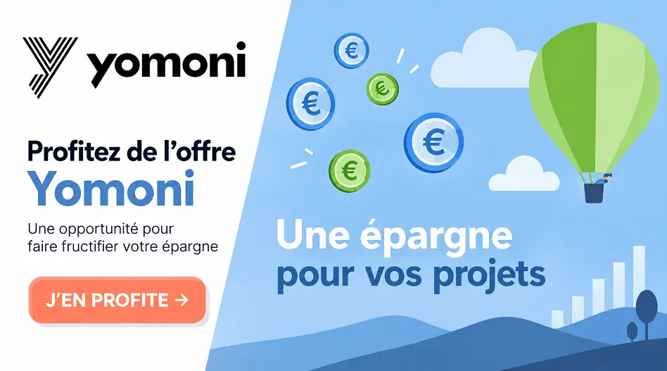 Profitez de notre code promo et parrainage Yomoni !