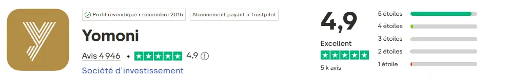 trustpilot yomoni septembre 2026 jepargneenligne