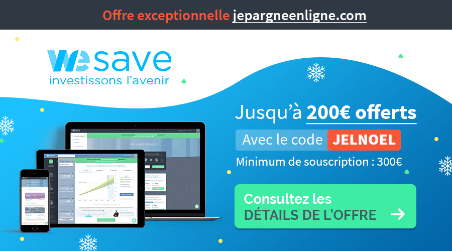 Offre Promo Wesave