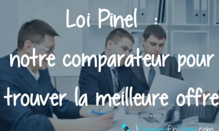 Comparateur d’investissements en Loi Pinel