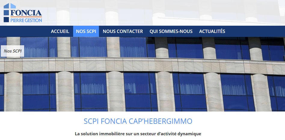 FONCIA CAP’HEBERGIMMO : notre avis sur cette SCPI