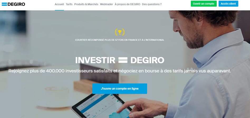 DEGIRO : avis sur le courtier en ligne