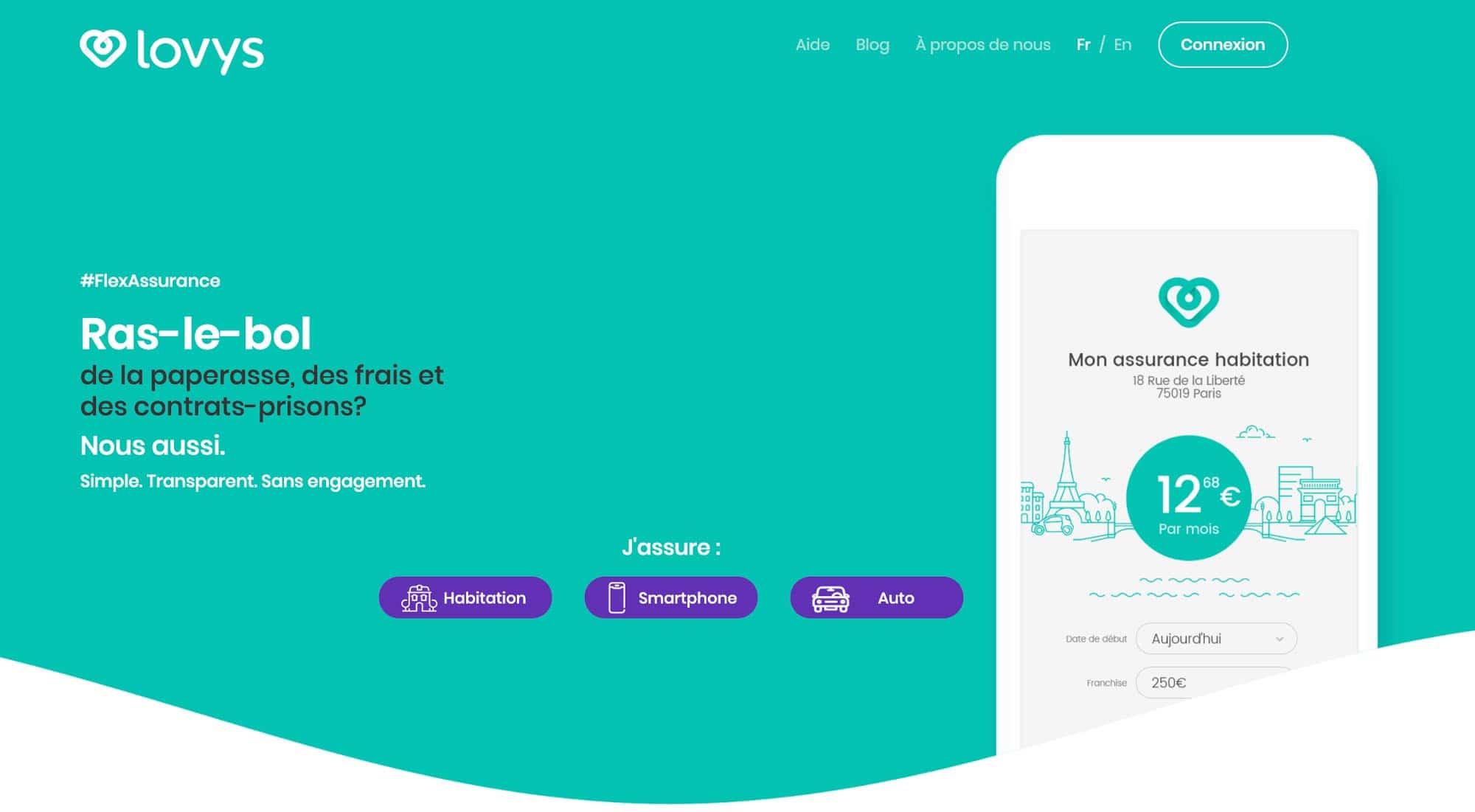 Lovys, notre avis sur l’assurance en ligne tout-en-un
