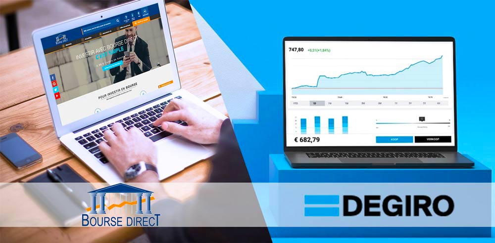 DEGIRO ou Bourse Direct : quel courtier en ligne choisir pour investir en bourse ?