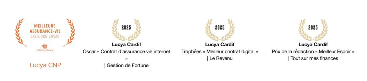 recompenses-assurancevie lucya-jepargneenligne