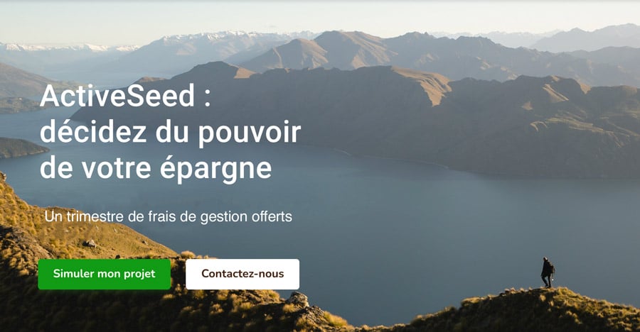 ActiveSeed : offre spéciale, trois mois de frais de gestion offerts !