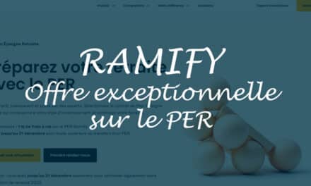 Offre exceptionnelle : 1 % de frais à vie sur le PER Ramify